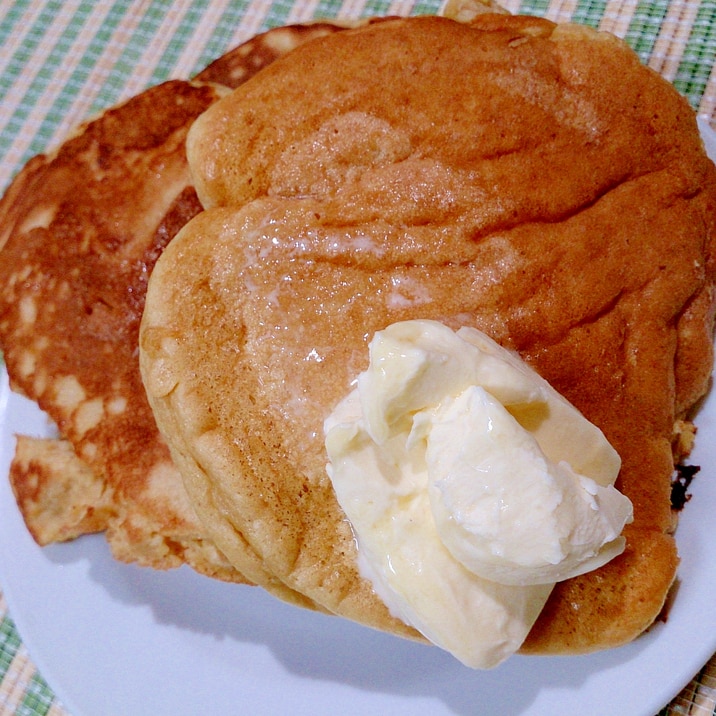 手作りバターアイス おからパウダーいりパンケーキ レシピ 作り方 By Hideok8 楽天レシピ 手作りバターアイス おからパウダーいりパンケーキ レシピ 作り方 By Hideok8 楽天レシピ